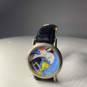 Reloj vintage Armitron Tweety & Silvestre (1998) – Looney Tunes, cuarzo