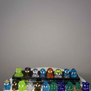 Hielocos Coca-Cola — Lote mixto Aliens + Monstruos (19 pzas)