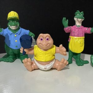 Dinosaurios — Familia Sinclair (Ricolino, 1994) | Set de 5 figuras